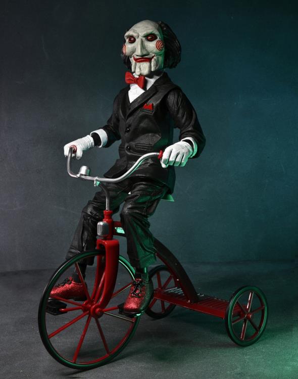 NECA Saw Billy the Puppet on Tricycle 12" Action Figure