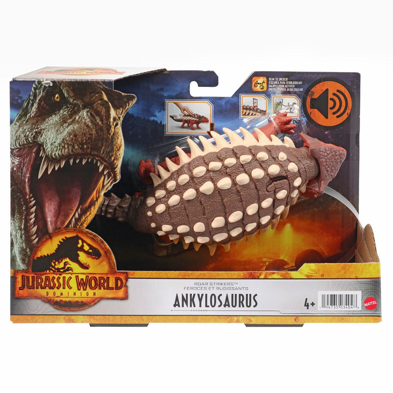 Jurassic World Dominion Roar Strikers Ankylosaurus