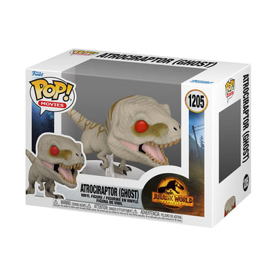 Figura Funko Pop Jurassic World Dominion Atrociraptor Ghost