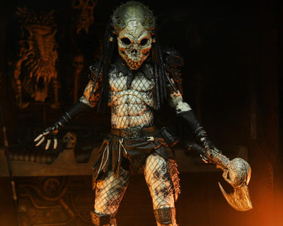 Figura NECA Predator 2 Shaman Predator Versión Ultimate