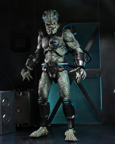 Figura NECA Predator Concrete Jungle Stone Heart Predator Versión Ultimate