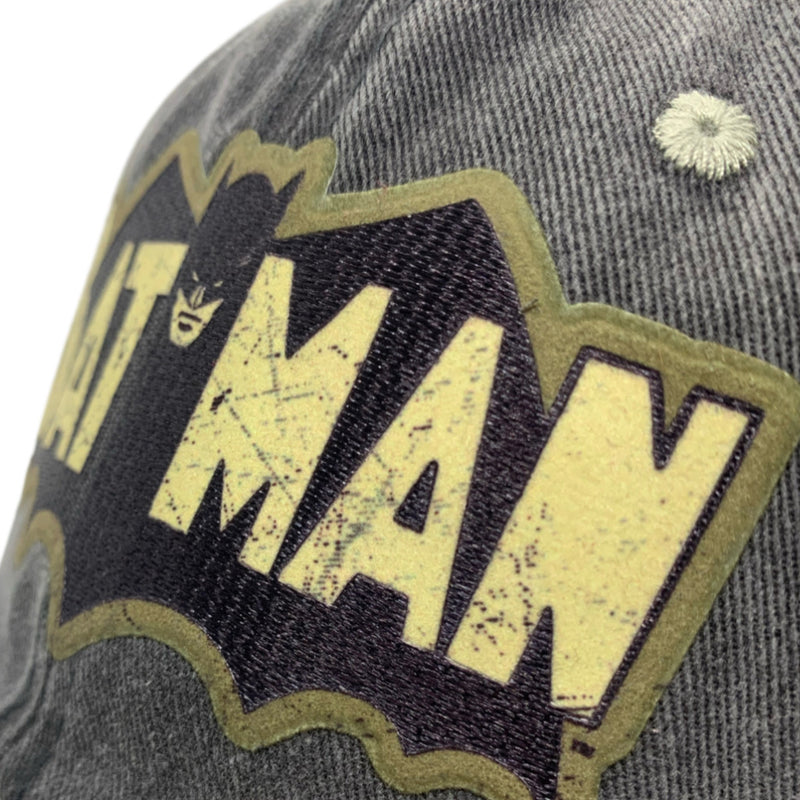 Gorra Batman “Logo 50’s” Gris-Beige Vintage