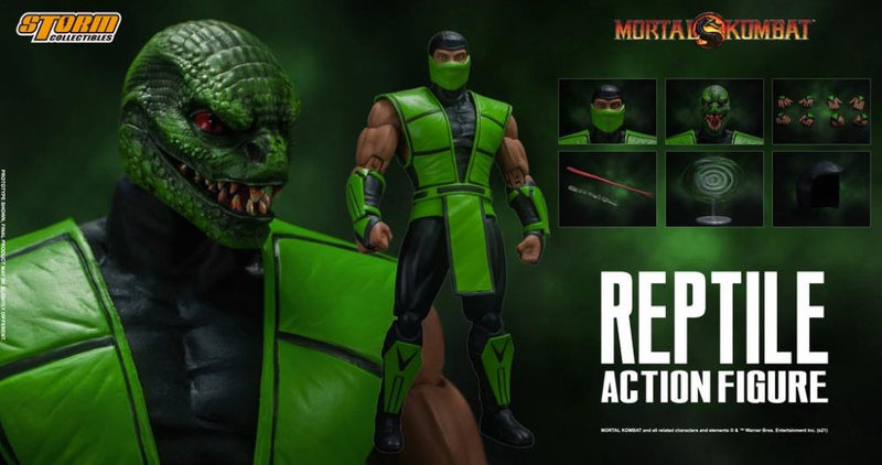 Storm Collectibles Mortal Kombat VS Series Reptile 1/12 Scale Figure