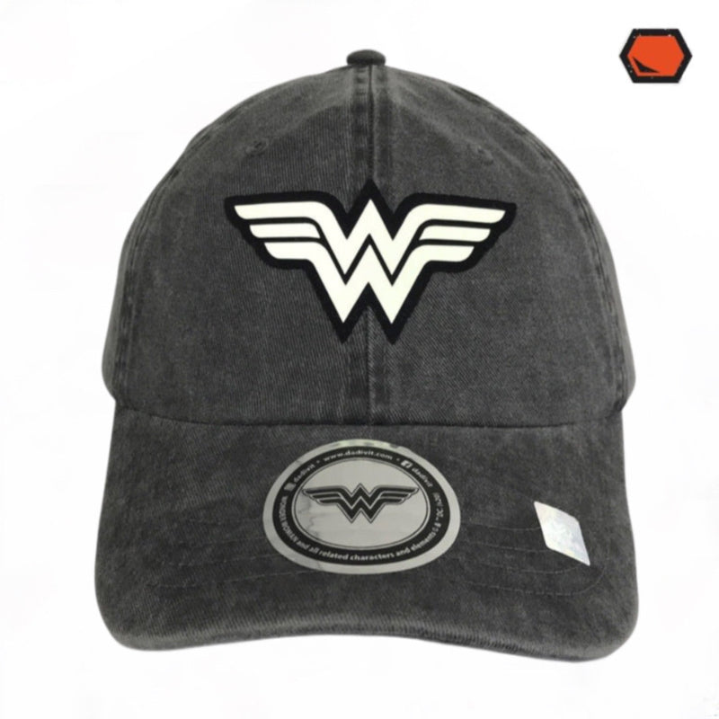 Gorra Wonder Woman Glow in the Dark Gris Vintage