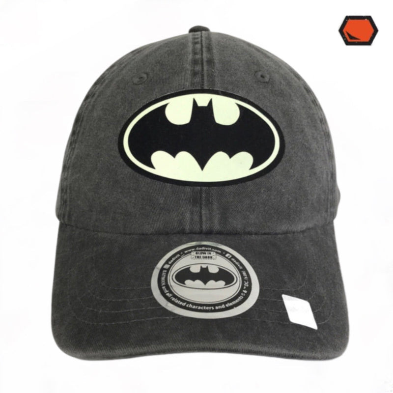 Gorra Batman Glow in the Dark Gris Vintage