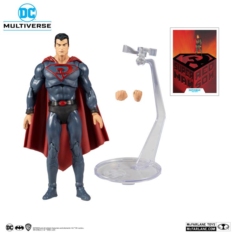 Mcfarlane Toys DC Multiverse Superman Red Son