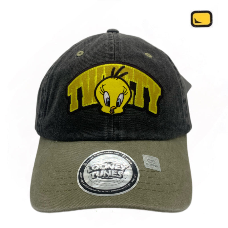 Gorra Looney Tunes Tweety Gris-Beige Vintage