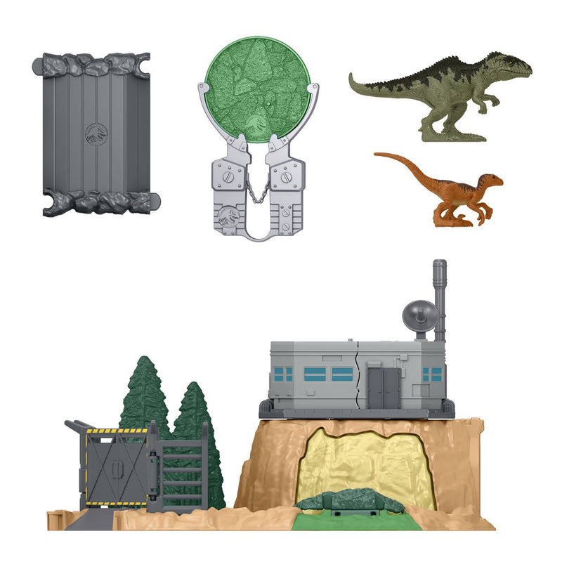 Jurassic World Dominion Matchbox Mini Giganotosaurus Rampage Playset