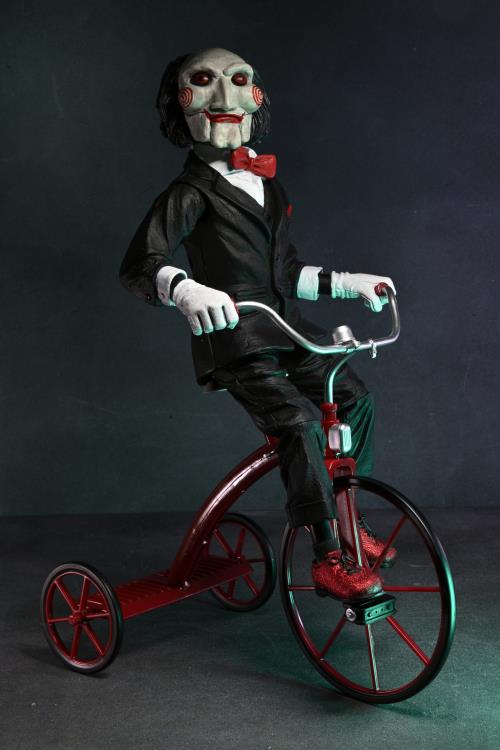 NECA Saw Billy the Puppet on Tricycle 12" Action Figure