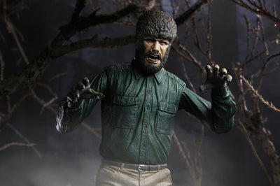 Figura NECA Universal Monsters The Wolf Man Versión Ultimate