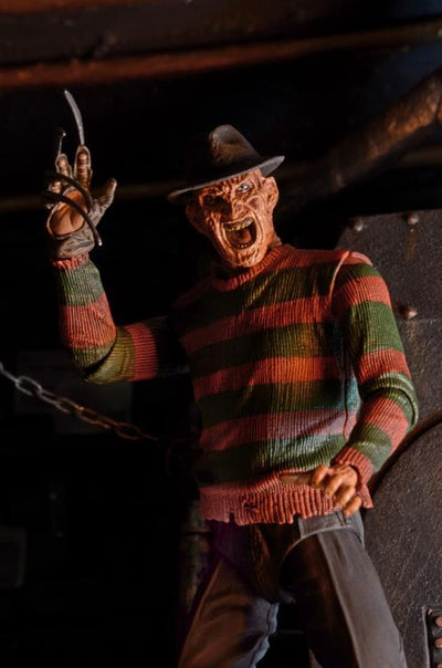 Figura NECA Nightmare on Elm Street Part 3 Dream Warrior Freddy Krueger Versión Ultimate
