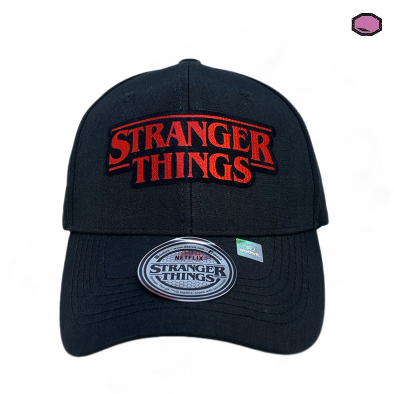 Gorra Stranger Things Logo Negra