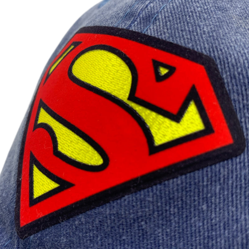 Gorra Superman Azul Vintage