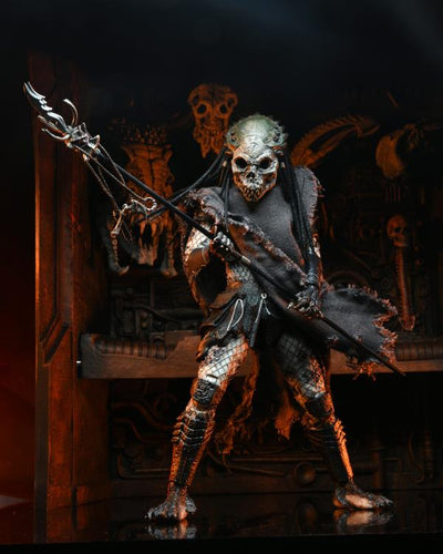 Figura NECA Predator 2 Shaman Predator Versión Ultimate