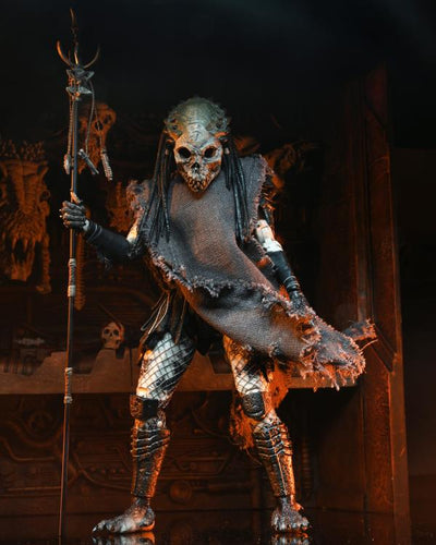 Figura NECA Predator 2 Shaman Predator Versión Ultimate