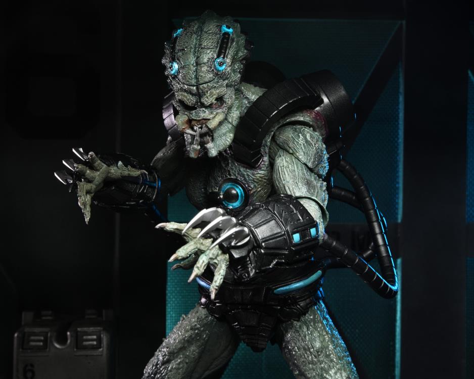 Figura NECA Predator Concrete Jungle Stone Heart Predator Versión Ultimate