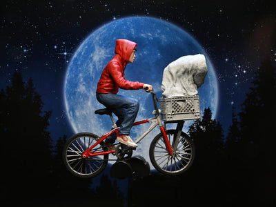 Set de Figuras NECA E.T. Edición Especial 40 Aniversario Elliott & ET
