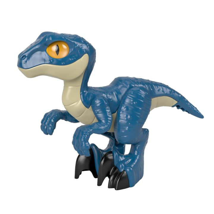 Imaginext Jurassic World XL Velociraptor Blue