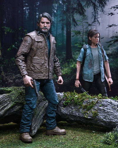 Set de Figuras NECA The Last Of Us Parte II Joel y Ellie Versión Ultimate