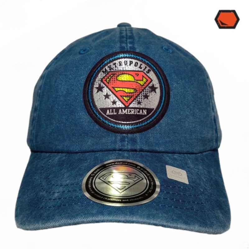 Gorra Superman “Metropolis Team” Azul Vintage